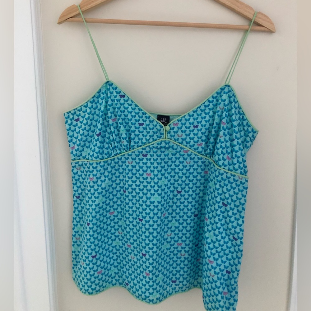 Gap butterfly print camisole top